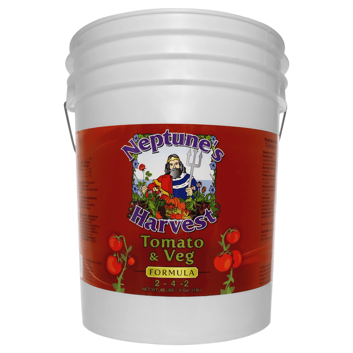 Tomato & Veg Fertilizer Pail 2-4-2